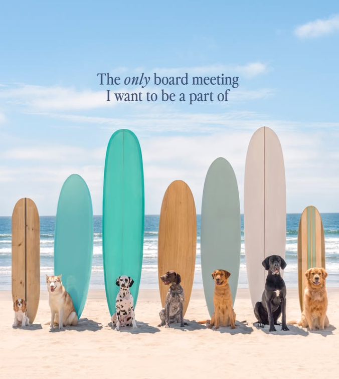 The only board meeting I want to be a part of