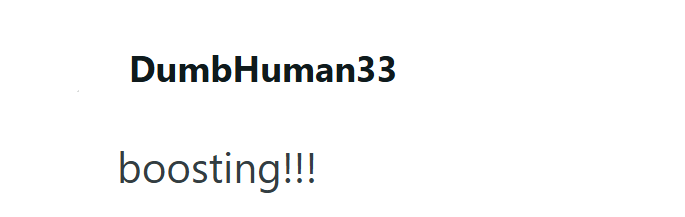 DumbHuman33 boosting!!!