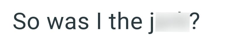 So was I the j ?