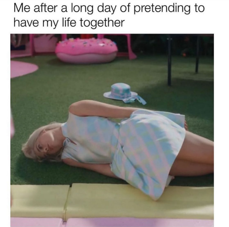 Me after a long day of pretending to have my life together