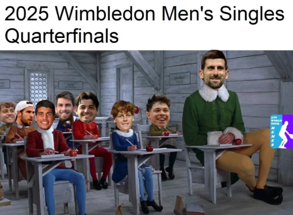 2025 Wimbledon Men's Singles Quarterfinals H ATP WORLD TOUR