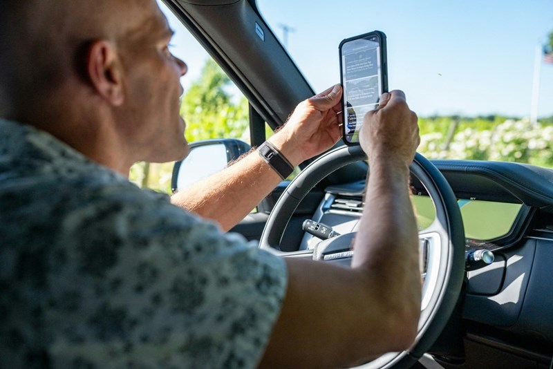 Driver struggles to find directions after becoming lost on the way to an important appointment.