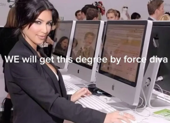 day WE will get this degree by force diva