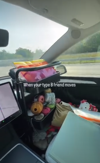 When your type B friend moves