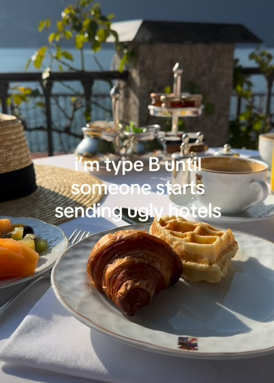 i'm type B until someone starts sending ugly hotels
