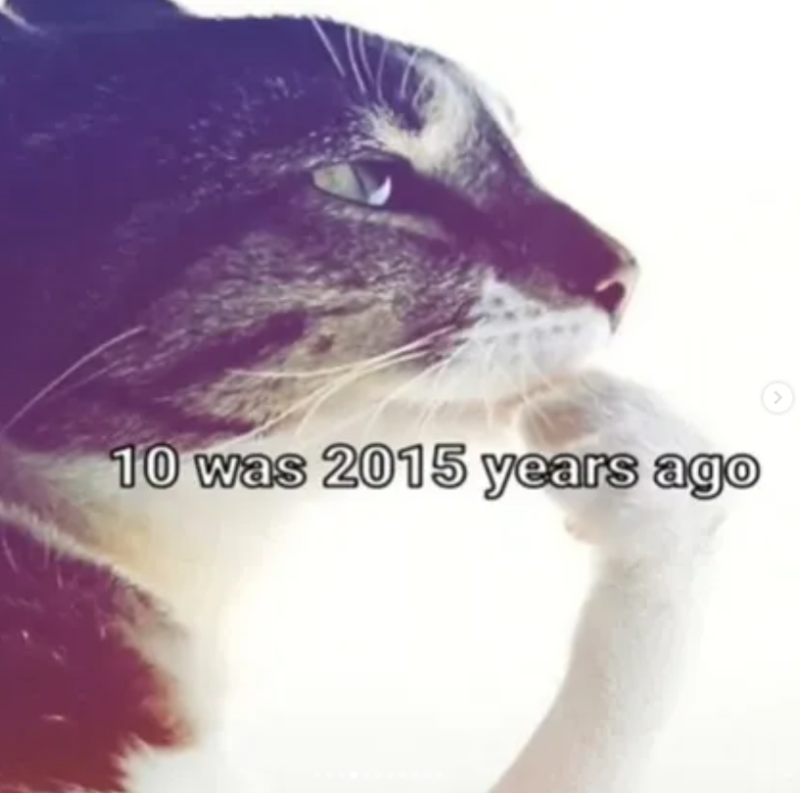 10 was 2015 years ago