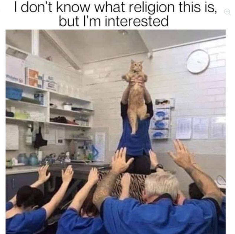 I don't know what religion this is, but I'm interested