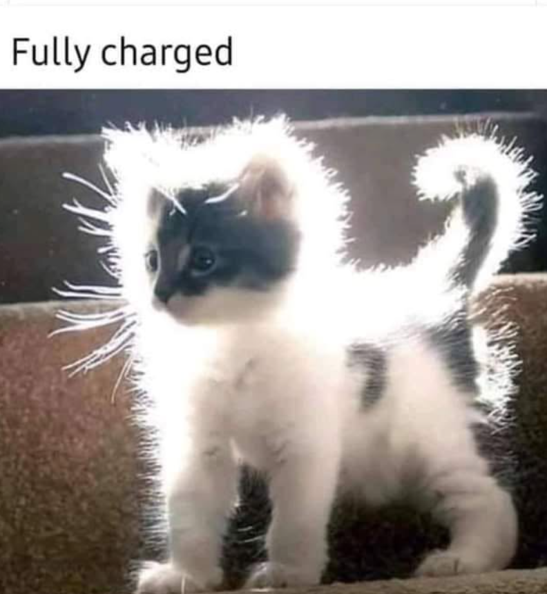 Fully charged