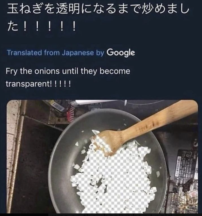 玉ねぎを透明になるまで炒めまし た!!!!! Translated from Japanese by Google Fry the onions until they become transparent!!!!! お願い BETH CAY