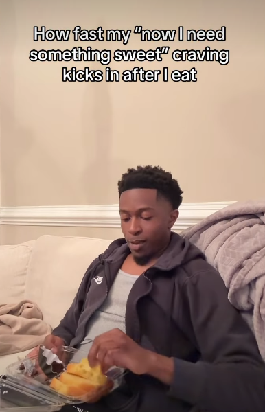 How fast my "now I need something sweet" craving kicks in after I eat