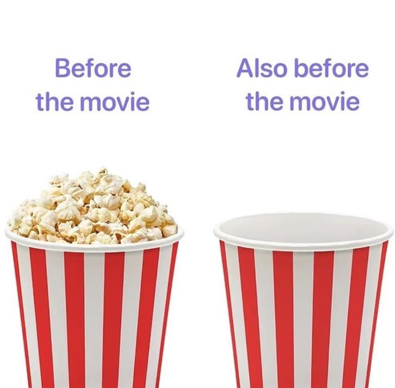 Before the movie Also before the movie