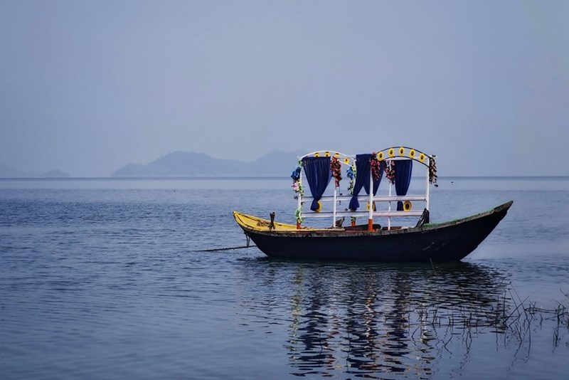 boat on calm water