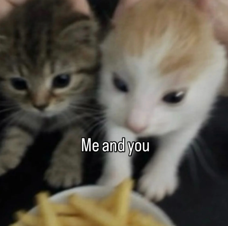 Me and you