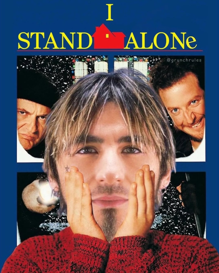I STAND · ALONE @grunchrules