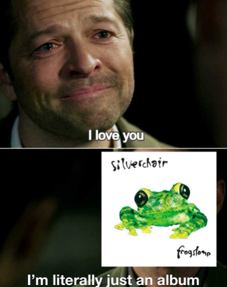 I love you Silverchair frogstome I'm literally just an album
