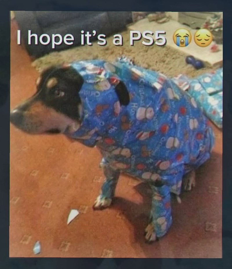 I hope it's a PS5 pure EnNEWS Cristmas HO