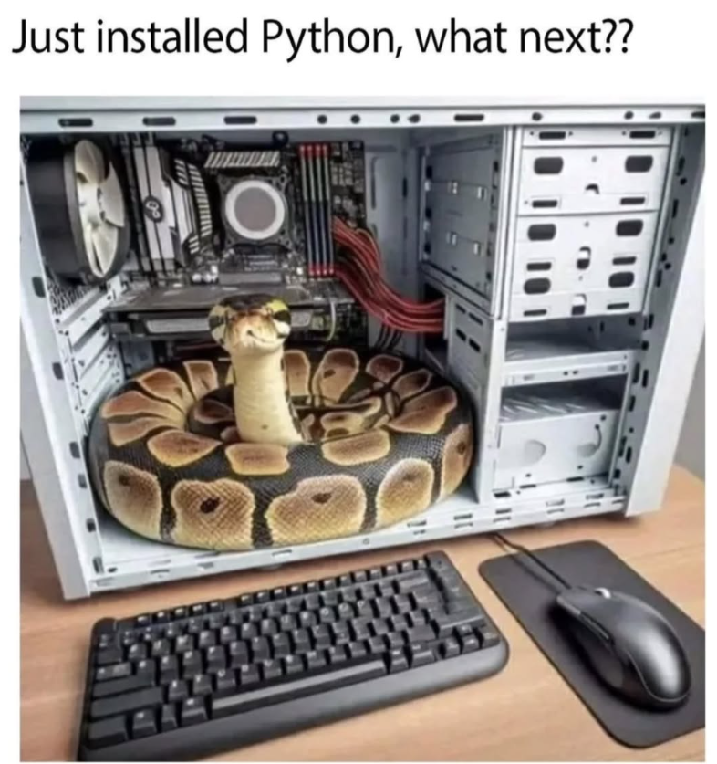 Just installed Python, what next??