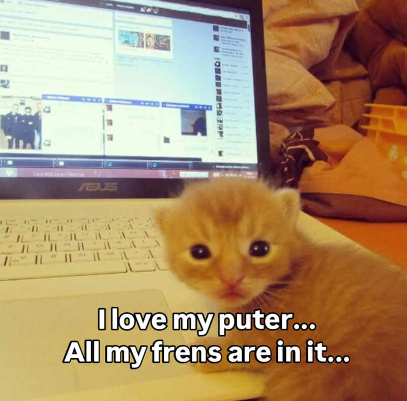 22 Live Still Live Hence ASUS IL JL IL JU " 2 JI ان الثالثـالــ Z 2 I love my puter... All my frens are in it...