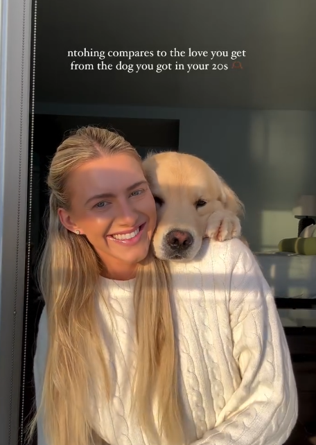 ntohing compares to the love you get from the dog you got in your 20s