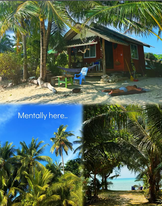Mentally here..
