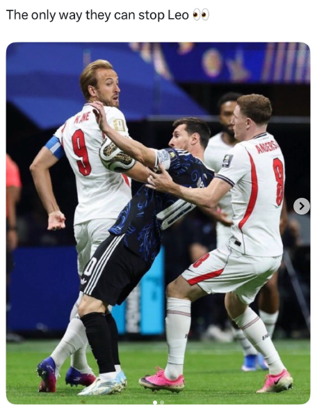 The only way they can stop Leo >> ANGERS