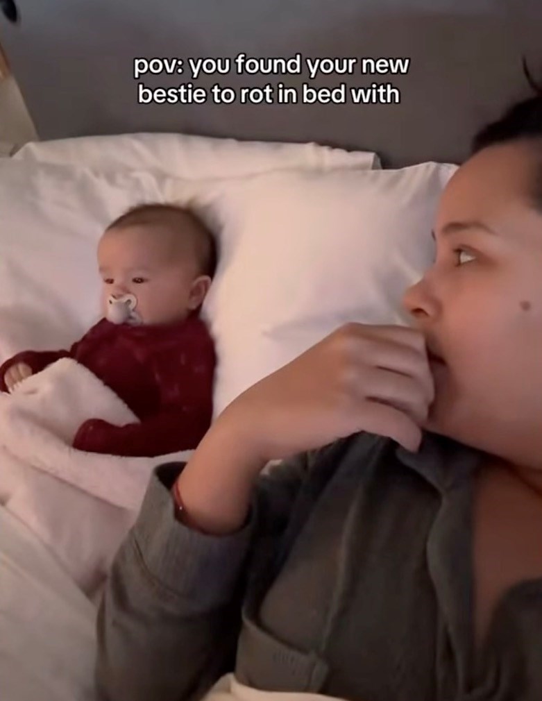 pov: you found your new bestie to rot in bed with