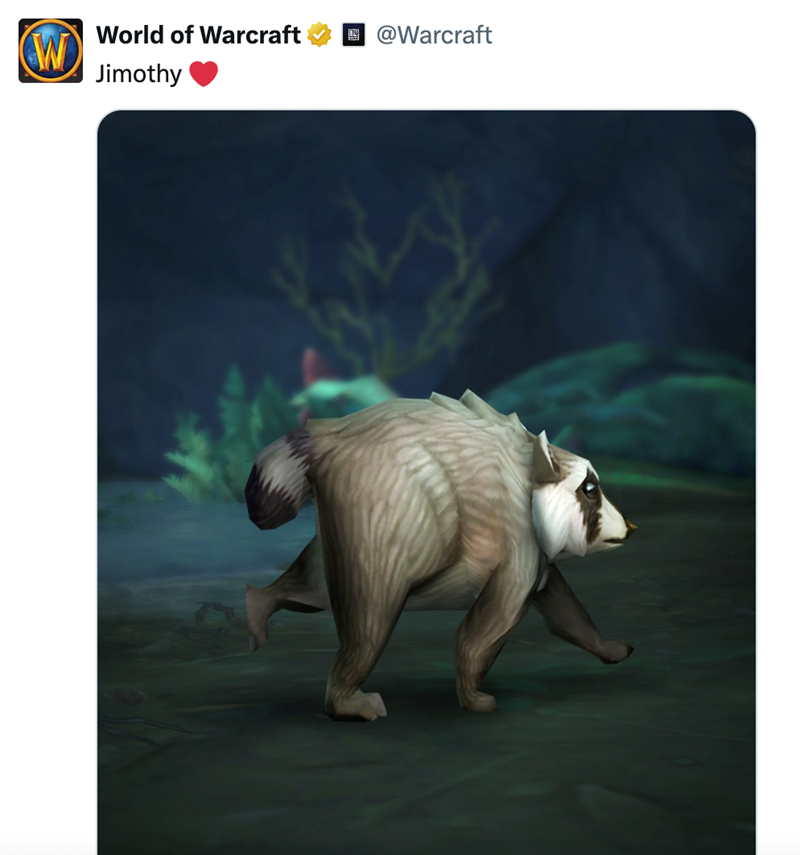 World of Warcraft Jimothy @Warcraft