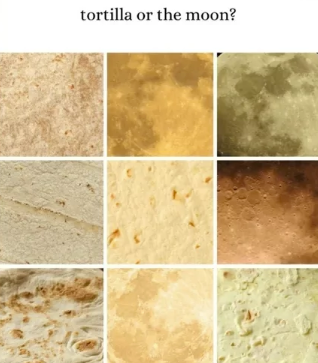 tortilla or the moon?