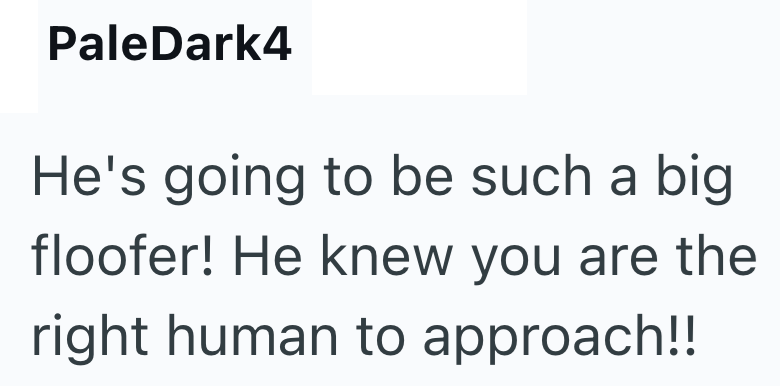 PaleDark4 He's going to be such a big floofer! He knew you are the right human to approach!!