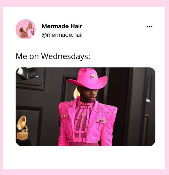 Mermade Hair @mermade.hair Me on Wednesdays: