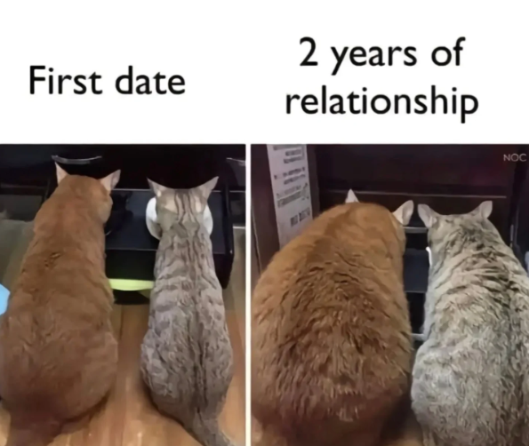 First date 2 years of relationship NOC