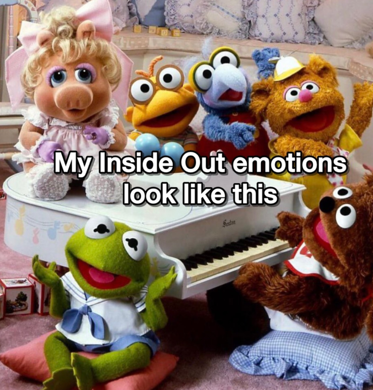 My Inside Out emotions look like this Seten