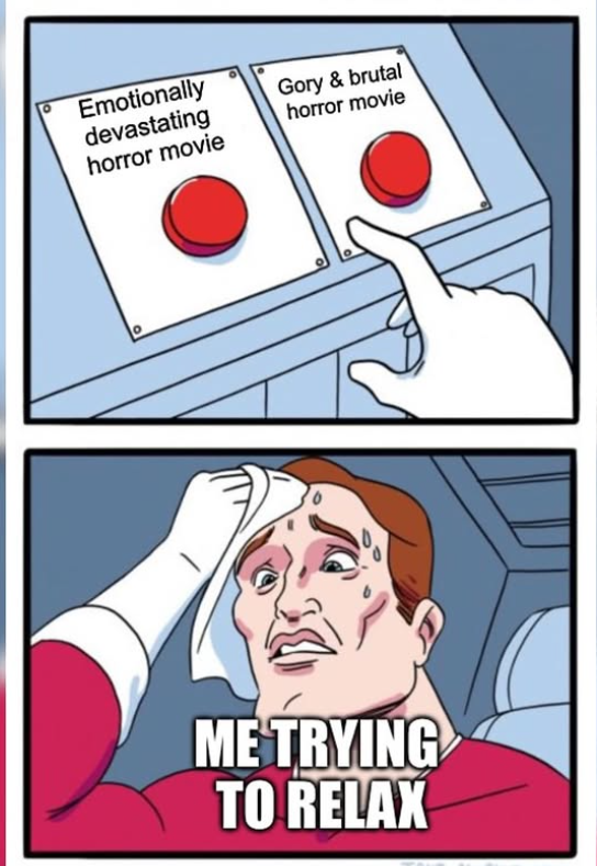 Emotionally devastating horror movie Gory & brutal horror movie ° ME TRYING TO RELAX