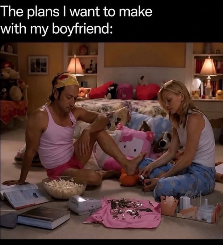 The plans I want to make with my boyfriend: LCA