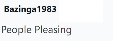 Bazinga 1983 People Pleasing