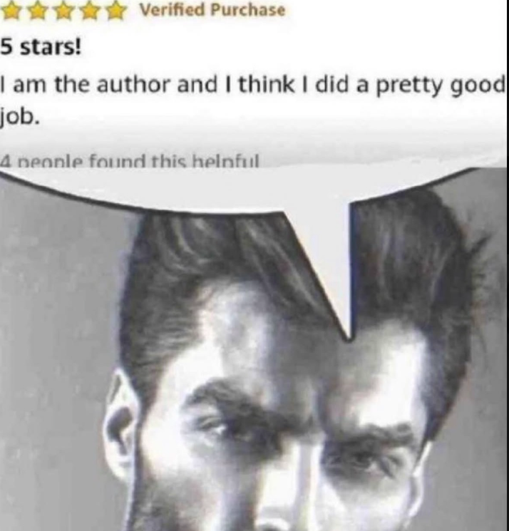 ✰✰✰✰✰ Verified Purchase 5 stars! I am the author and I think I did a pretty good job. 4 people found this helpful