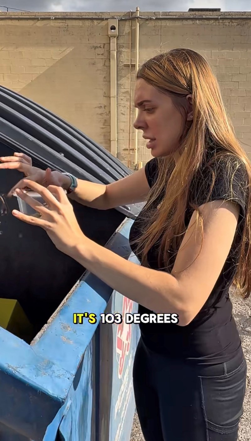 IT'S 103 DEGREES