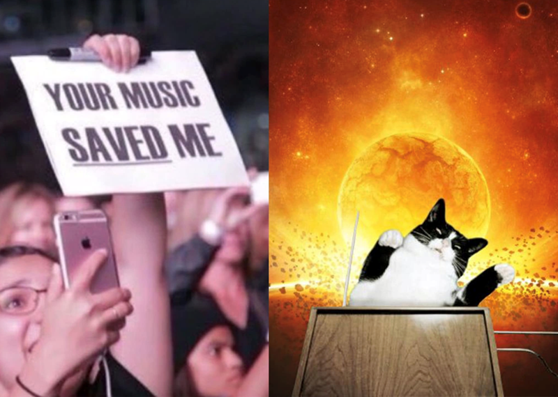 YOUR MUSIC SAVED ME O