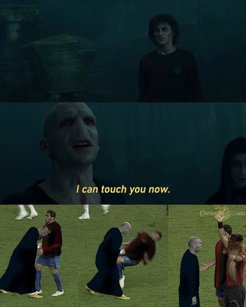 I can touch you now. Chamber josts