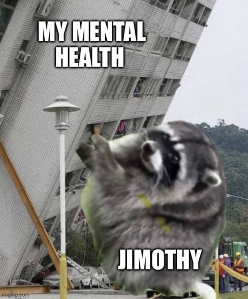 imgflip.com MY MENTAL HEALTH JIMOTHY