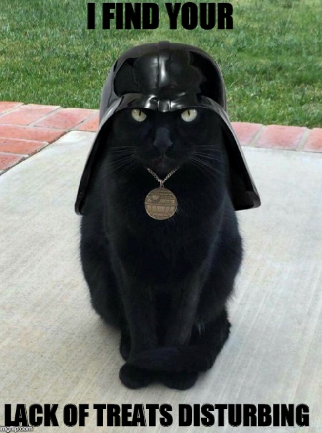 I FIND YOUR LACK OF TREATS DISTURBING Imgflip.com