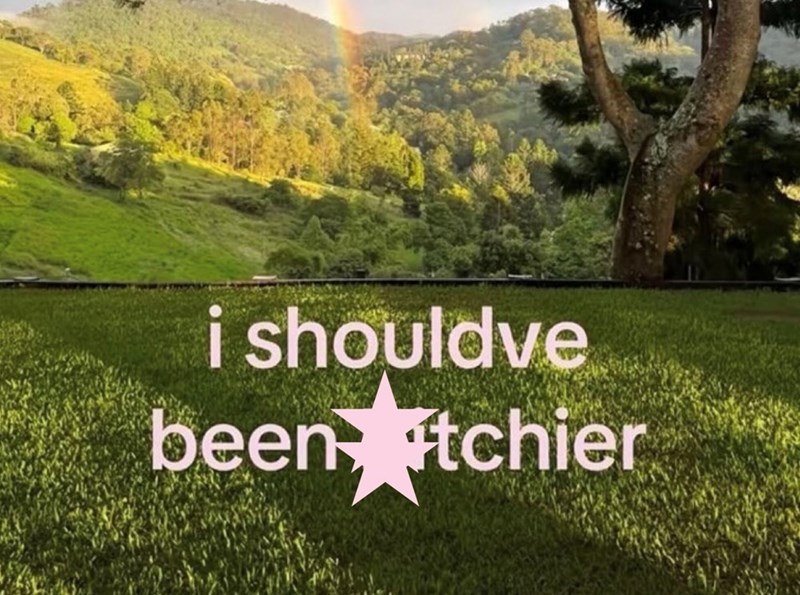 i shouldve been tchier