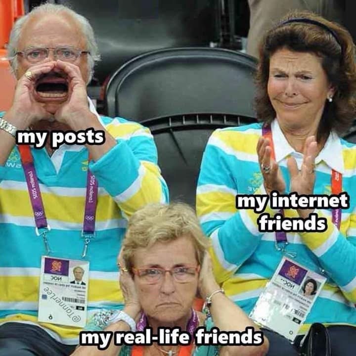 my posts wa roumou 5015 SIDS nonal อวานวันupj@ my internet friends my real-life friends