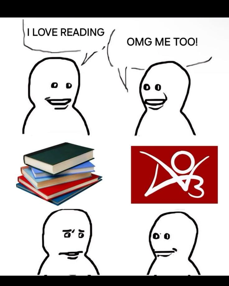 I LOVE READING OMG ME TOO! ៩៖