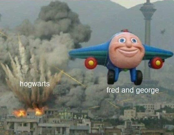 hogwarts fred and george