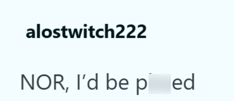 alostwitch222 NOR, I'd be ped