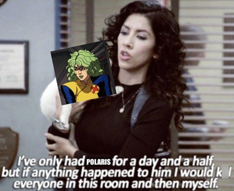 I've only had POLARIS for a day and a half but if anything happened to him I would k everyone in this room and then myself.