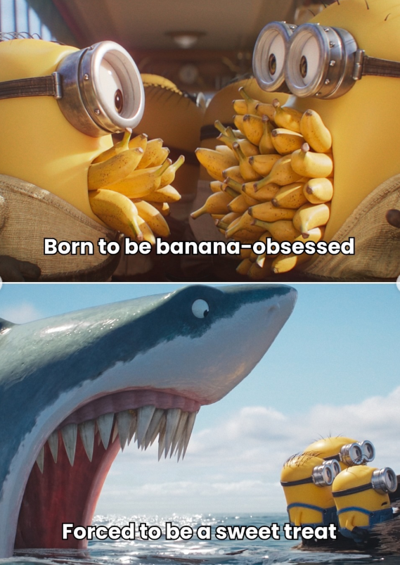 00 Born to be banana-obsessed Forced to be a sweet treat