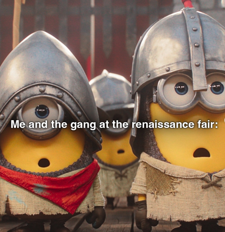 Me and the gang at the renaissance fair: