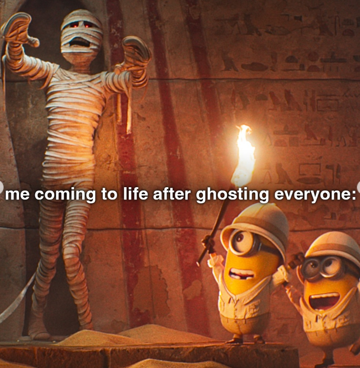 ANE me coming to life after ghosting everyone: